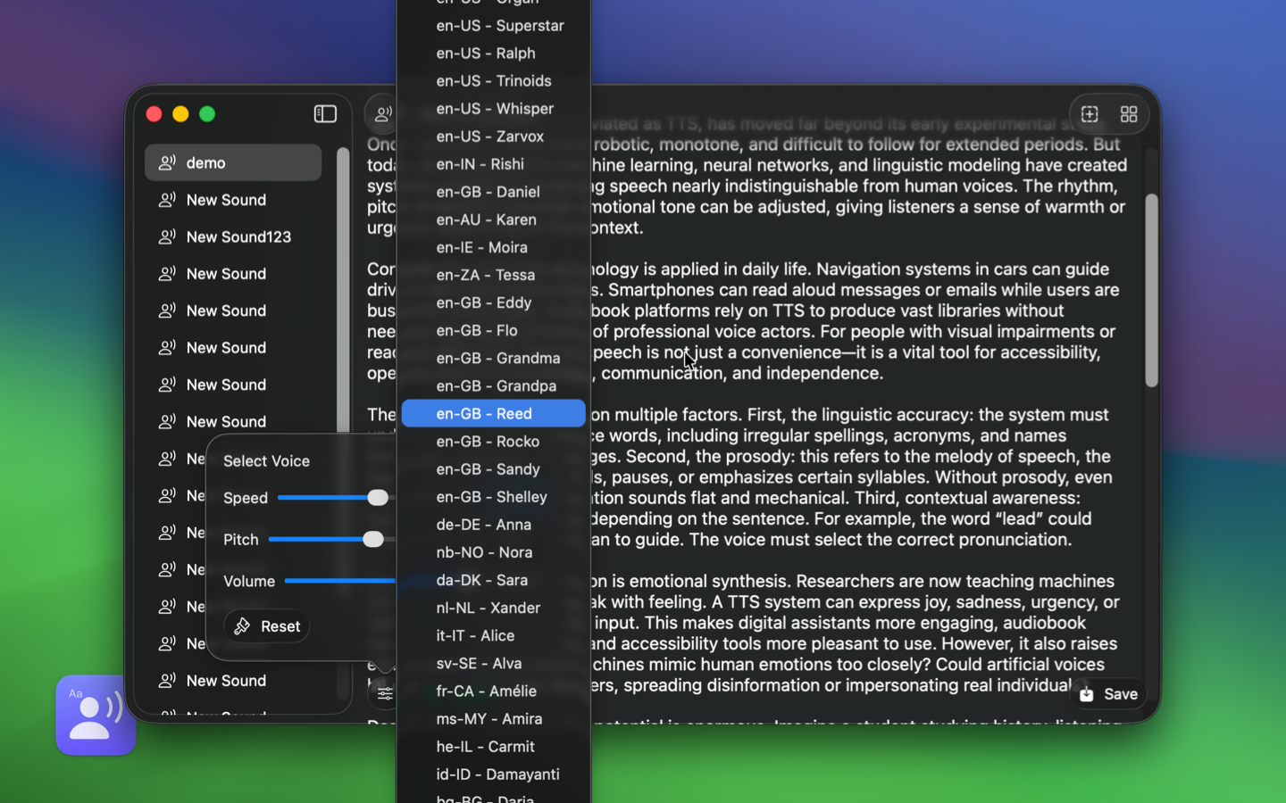 TextSoundSaver Screenshots 3