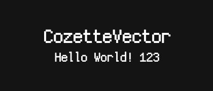 CozetteVector