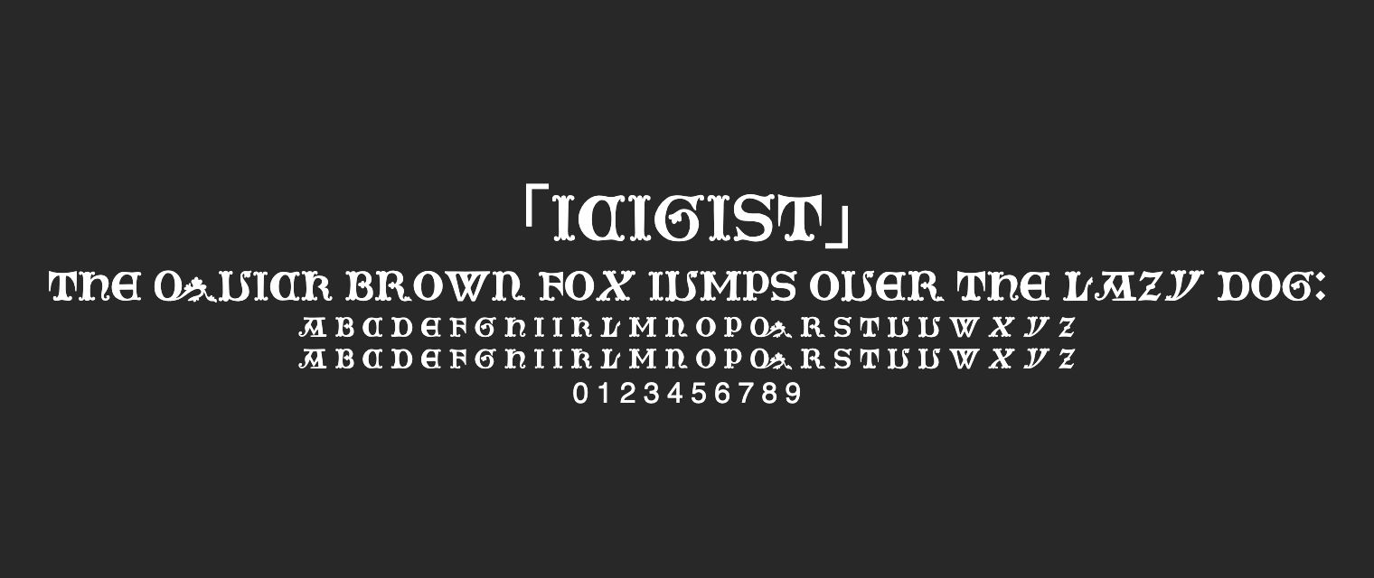 IciGist字体预览