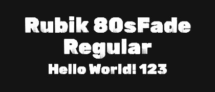 Rubik-80sFade-Regular