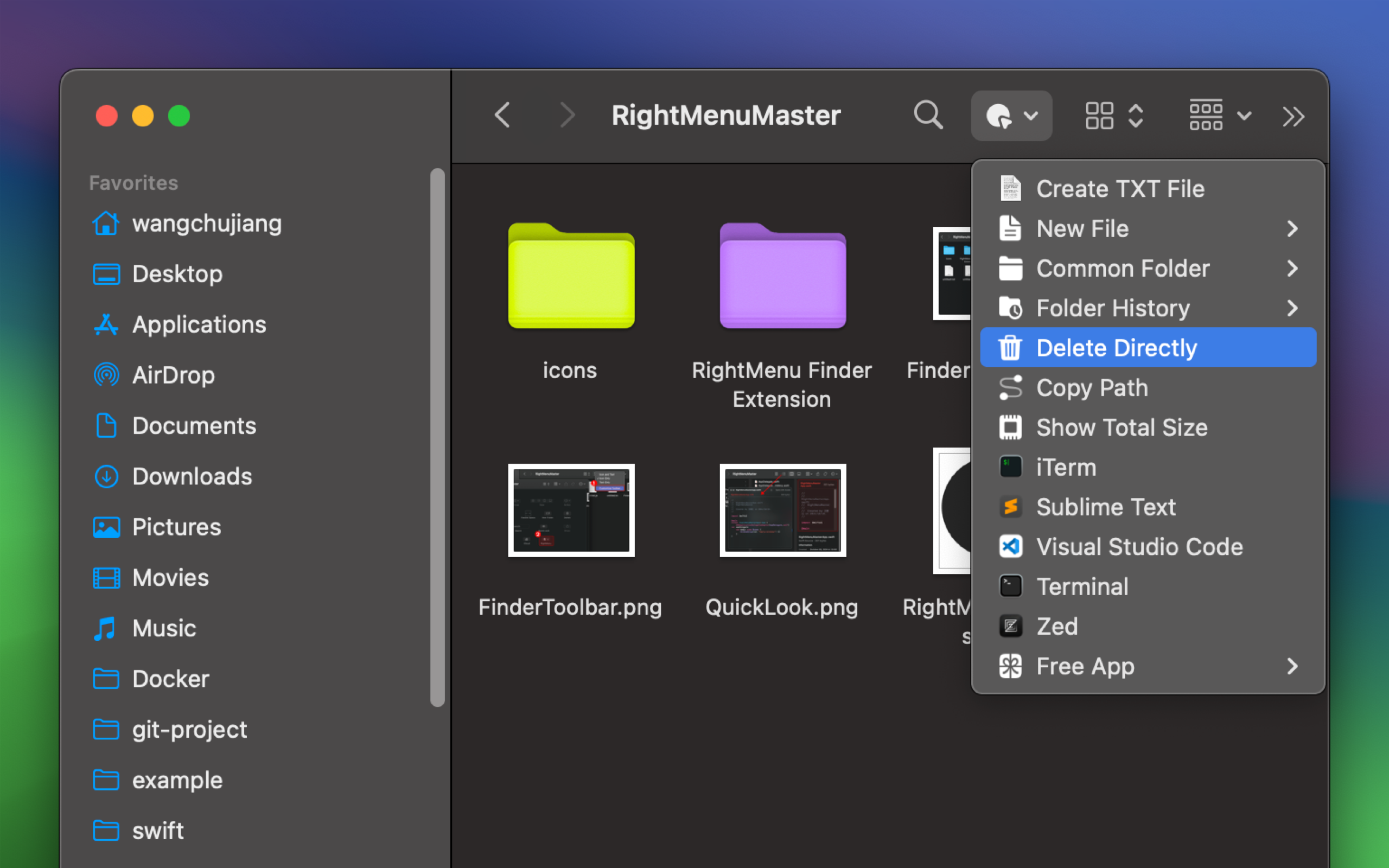 RightMenu Master Screenshot 4