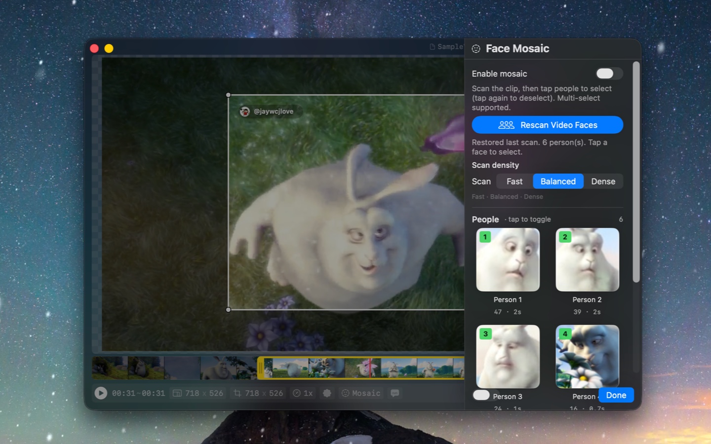 VidCrop screenshots